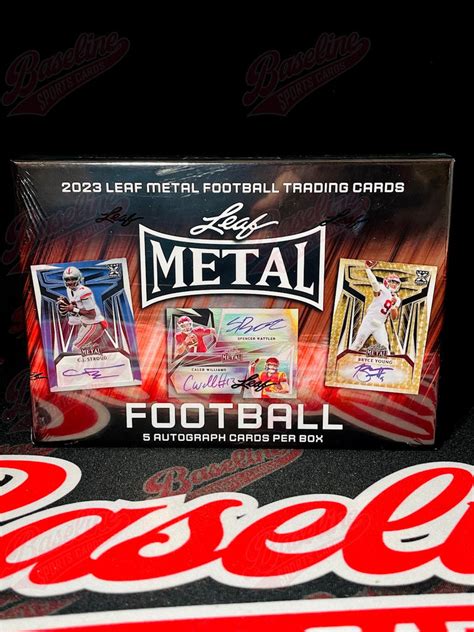 2014 Leaf Metal Football Hobby Box 